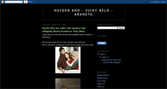 Desktop Screenshot of haydenkho-vickybelo.blogspot.com