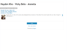 Tablet Screenshot of haydenkho-vickybelo.blogspot.com