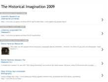 Tablet Screenshot of historicalimagination2009.blogspot.com