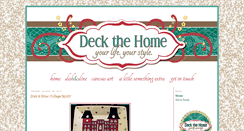 Desktop Screenshot of deckthehome.blogspot.com