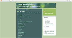 Desktop Screenshot of living-with-hepatitis-b.blogspot.com