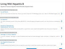 Tablet Screenshot of living-with-hepatitis-b.blogspot.com