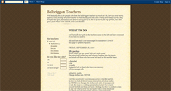 Desktop Screenshot of briggteachers.blogspot.com