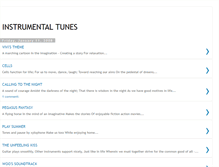 Tablet Screenshot of instrumentaltunes.blogspot.com