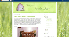 Desktop Screenshot of faeriedoor.blogspot.com