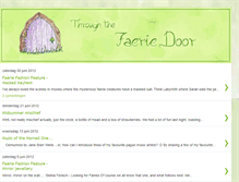 Tablet Screenshot of faeriedoor.blogspot.com