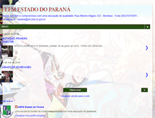 Tablet Screenshot of paranafortaleza.blogspot.com