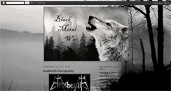 Desktop Screenshot of black-metal-war.blogspot.com