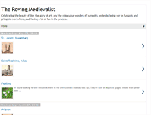 Tablet Screenshot of medievalist3.blogspot.com