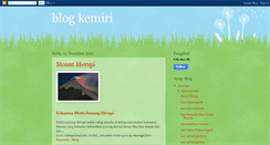 Desktop Screenshot of blogkemiri.blogspot.com