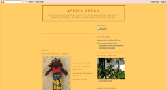 Desktop Screenshot of afrikadream.blogspot.com