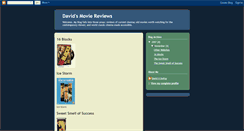 Desktop Screenshot of davidsmoviereviews.blogspot.com