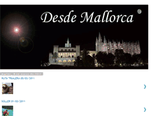 Tablet Screenshot of demallorca.blogspot.com