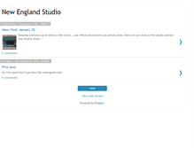 Tablet Screenshot of newenglandstudio.blogspot.com