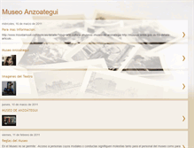 Tablet Screenshot of museoanzoategui-barcelona.blogspot.com