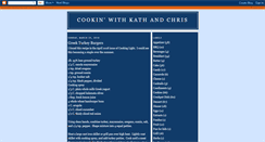 Desktop Screenshot of chrisandkathskitchen.blogspot.com