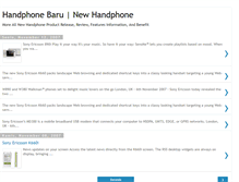 Tablet Screenshot of handphone-baru.blogspot.com