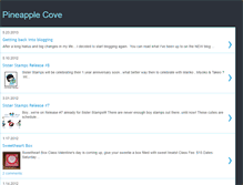 Tablet Screenshot of pineapplecove.blogspot.com