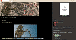 Desktop Screenshot of eividslair.blogspot.com
