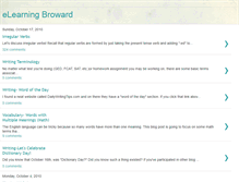 Tablet Screenshot of elearningbroward.blogspot.com