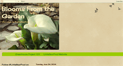 Desktop Screenshot of bloomsfromthegarden.blogspot.com