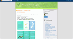 Desktop Screenshot of analuizafl.blogspot.com