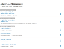 Tablet Screenshot of ccmisterioseoccorrenze.blogspot.com