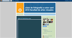 Desktop Screenshot of clasedefotoacolor.blogspot.com