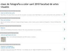 Tablet Screenshot of clasedefotoacolor.blogspot.com