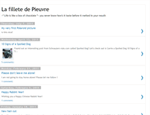 Tablet Screenshot of lafilletedelapieuvre.blogspot.com