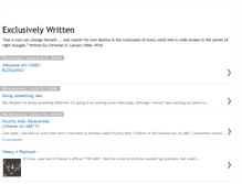 Tablet Screenshot of exclusivelyw.blogspot.com