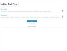 Tablet Screenshot of indianrockstarz.blogspot.com