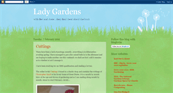 Desktop Screenshot of ladygardens.blogspot.com