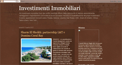 Desktop Screenshot of investimento-immobiliare-estero.blogspot.com