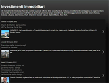 Tablet Screenshot of investimento-immobiliare-estero.blogspot.com