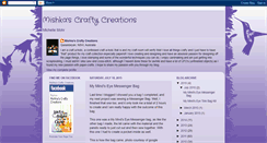 Desktop Screenshot of mishkascraftycreations.blogspot.com