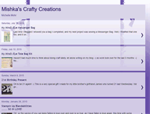 Tablet Screenshot of mishkascraftycreations.blogspot.com