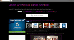 Desktop Screenshot of 2012olympicgame.blogspot.com