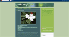 Desktop Screenshot of floreslopes.blogspot.com