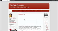 Desktop Screenshot of basschronicles22.blogspot.com