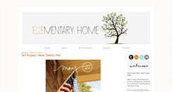 Desktop Screenshot of ellementaryhome.blogspot.com