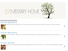 Tablet Screenshot of ellementaryhome.blogspot.com