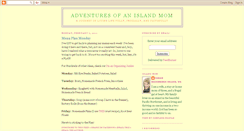 Desktop Screenshot of islandmomsarah.blogspot.com