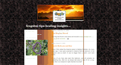 Desktop Screenshot of fengshuihealing.blogspot.com