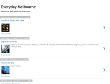 Tablet Screenshot of everdaymelbourne.blogspot.com