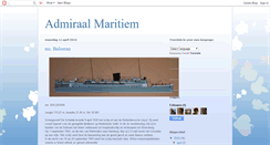 Desktop Screenshot of admiraalmaritiem.blogspot.com