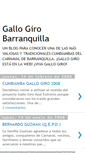 Mobile Screenshot of gallogiro.blogspot.com