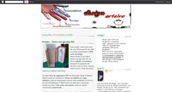 Desktop Screenshot of designarteiro.blogspot.com