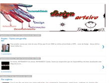 Tablet Screenshot of designarteiro.blogspot.com