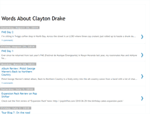 Tablet Screenshot of claytondrake.blogspot.com